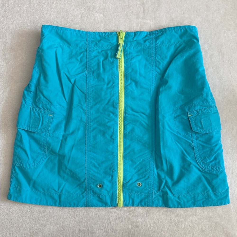 Lands’ End | Reversible Front Zip Cargo Board Rash Guard Skirt Swim Cover Up 12